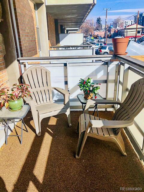 2500 S York St Unit 213, Denver, CO 80210 - view of balcony