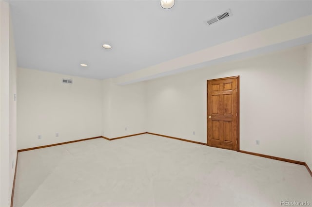 7313 Poston Way, Boulder, CO 80301 - carpeted spare room featuring baseboards and recessed lighting