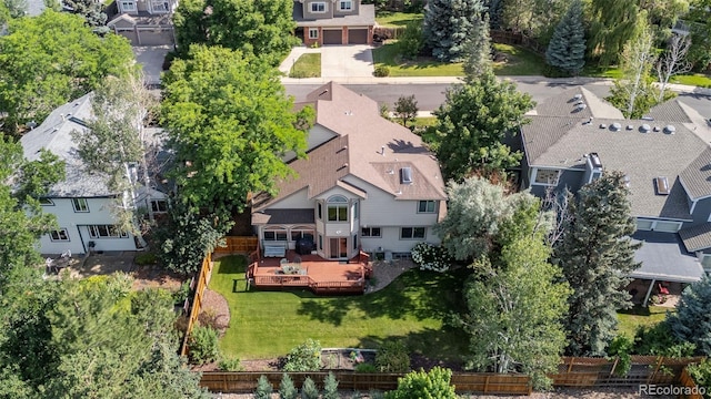 7313 Poston Way, Boulder, CO 80301 - aerial view of residential area