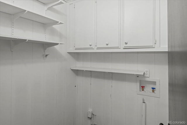 laundry room with hookup for a washing machine