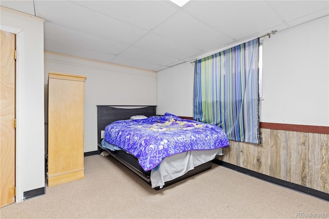 3907 E 133rd Ct, Thornton, CO 80241 - bedroom featuring a drop ceiling and carpet flooring