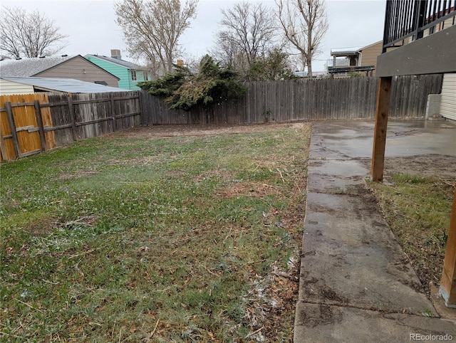 220 Mckinley Dr, Bennett, CO 80102 - view of yard with a fenced backyard