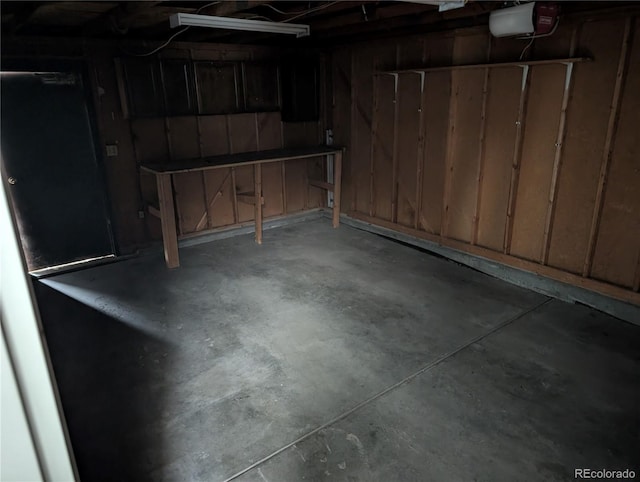 220 Mckinley Dr, Bennett, CO 80102 - garage featuring a garage door opener