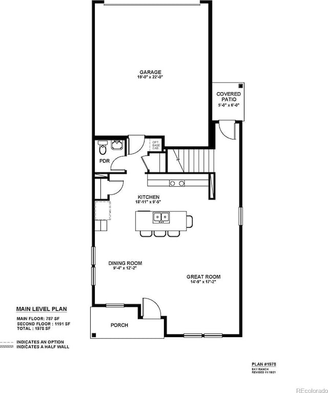 834 N Bently St, Watkins, CO 80137 - floor plan / room layout