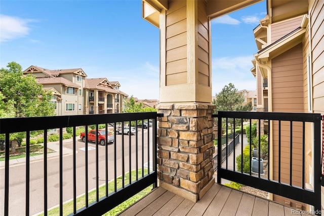 8779 S Kipling Way Unit 204, Littleton, CO 80127 - balcony with a residential view