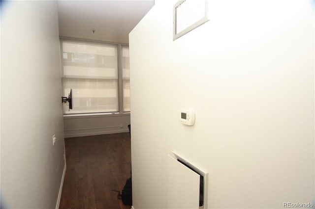 720 16th St Unit 513, Denver, CO 80202 - corridor featuring wood finished floors and baseboards