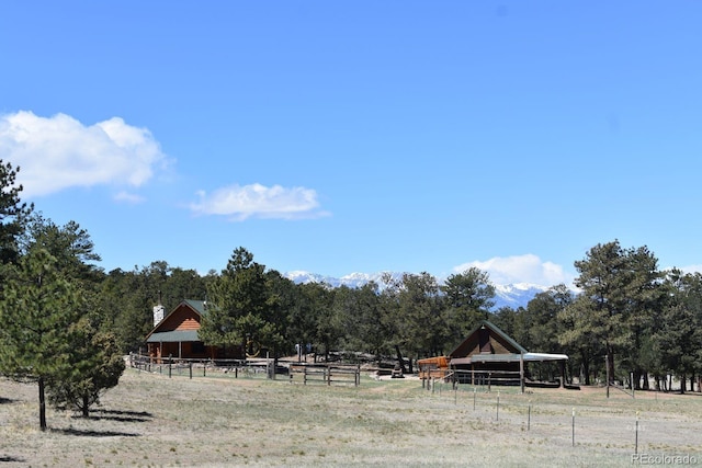 988 15th Trl, Cotopaxi, CO 81223 - view of yard featuring fence and an outdoor structure