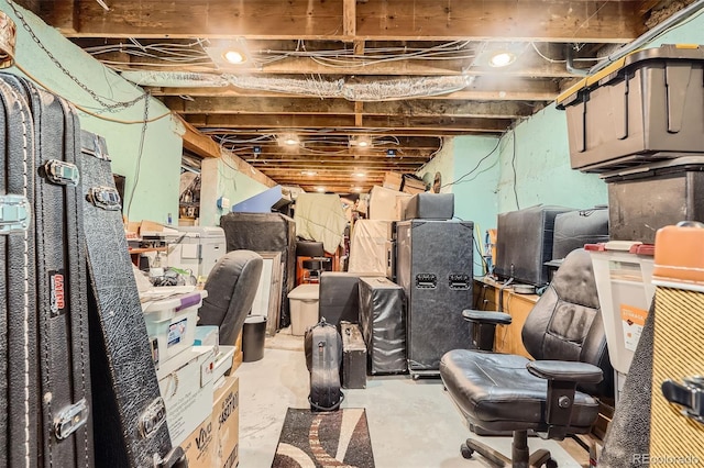 5704 Ammons St, Arvada, CO 80002 - view of unfinished basement