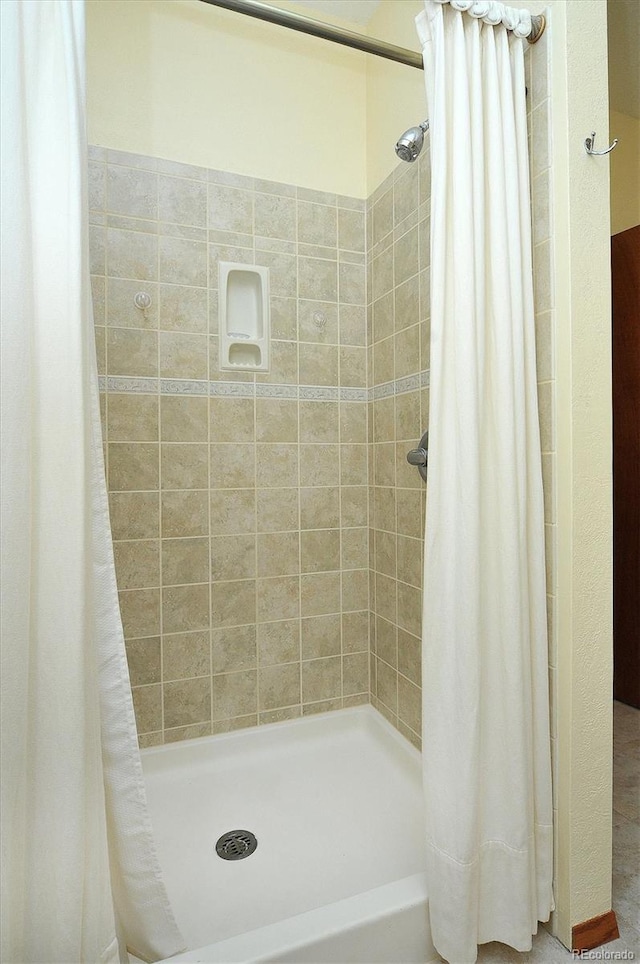 full bath with a stall shower