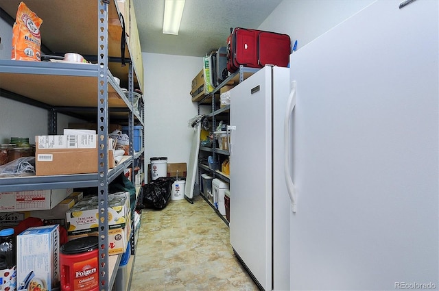 view of storage room