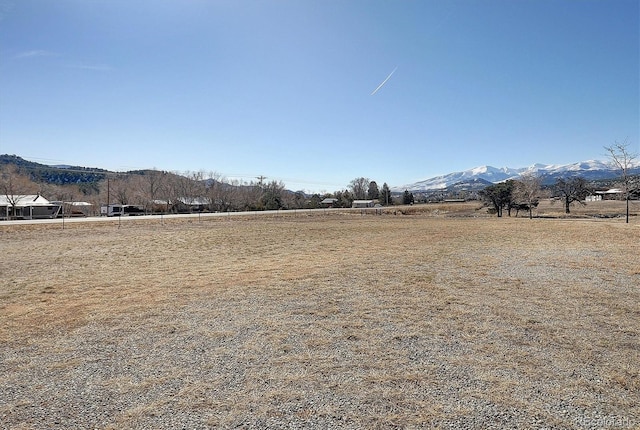 42 Holiday Hills Blvd, Howard, CO 81233 - view of yard featuring a rural view and a mountain view