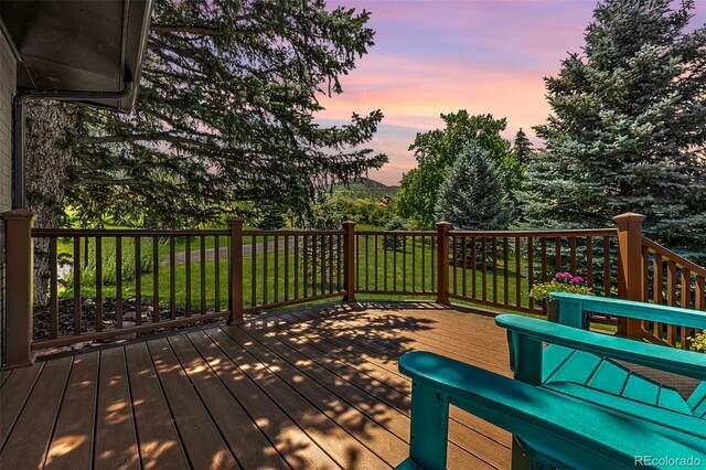 6451 Crestbrook Dr, Morrison, CO 80465 - view of deck