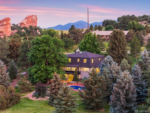 6451 Crestbrook Dr, Morrison, CO 80465 - view of mountain background
