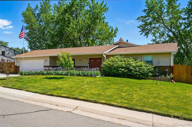 3570 E Arapahoe Pl, Centennial, CO 80122 - ranch-style home with a garage and concrete driveway