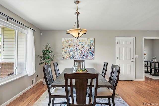 3570 E Arapahoe Pl, Centennial, CO 80122 - dining area featuring light wood finished floors and baseboards