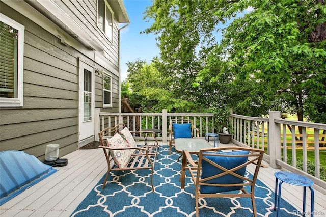 10328 W Crestone Mtn, Littleton, CO 80127 - view of wooden deck