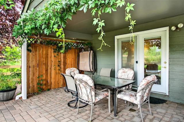 10328 W Crestone Mtn, Littleton, CO 80127 - view of patio with outdoor dining space