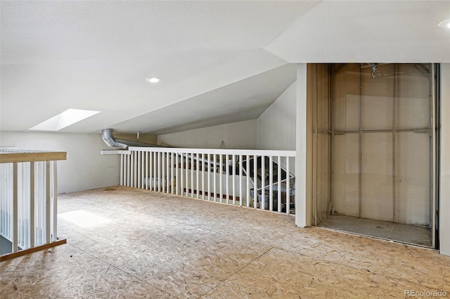 19640 Four Winds Way, Monument, CO 80132 - additional living space with a skylight and lofted ceiling