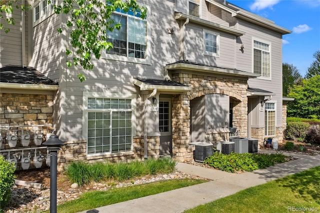 9590 E Florida Ave Unit 1025, Denver, CO 80247 - view of front of house with stone siding