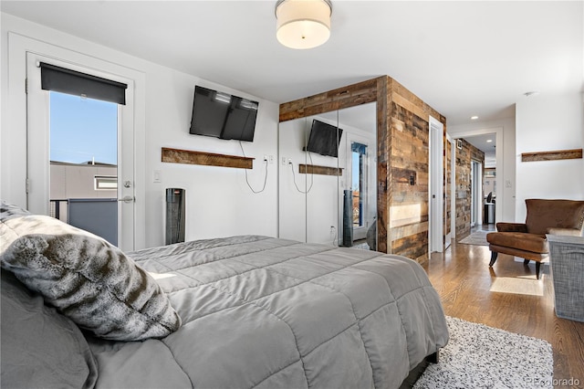1930 W 35th Ave, Denver, CO 80211 - bedroom featuring wood finished floors and a closet