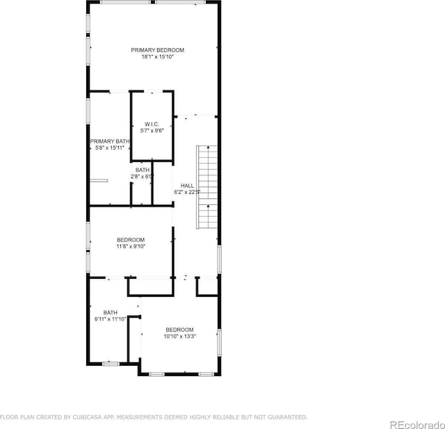 1930 W 35th Ave, Denver, CO 80211 - home floor plan