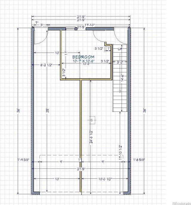 1930 W 35th Ave, Denver, CO 80211 - property floor plan