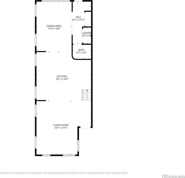 1930 W 35th Ave, Denver, CO 80211 - property floor plan