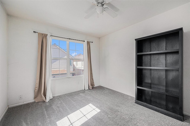 1655 S Buckley Cir, Aurora, CO 80017 - unfurnished room featuring carpet floors, a ceiling fan, and baseboards