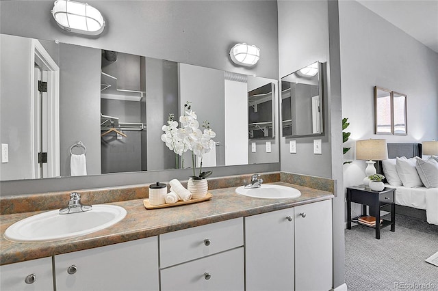 2501 15th St Unit 3F, Denver, CO 80211 - ensuite bathroom featuring double vanity
