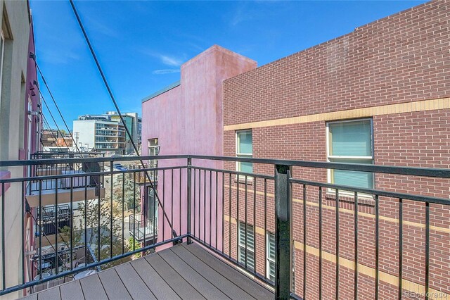 2501 15th St Unit 3F, Denver, CO 80211 - balcony with a city view