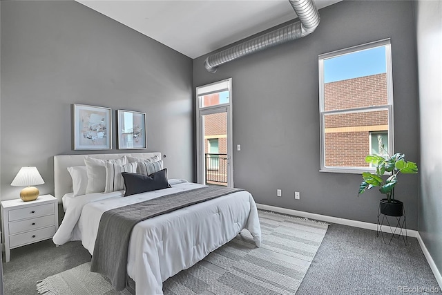 2501 15th St Unit 3F, Denver, CO 80211 - bedroom with carpet and baseboards
