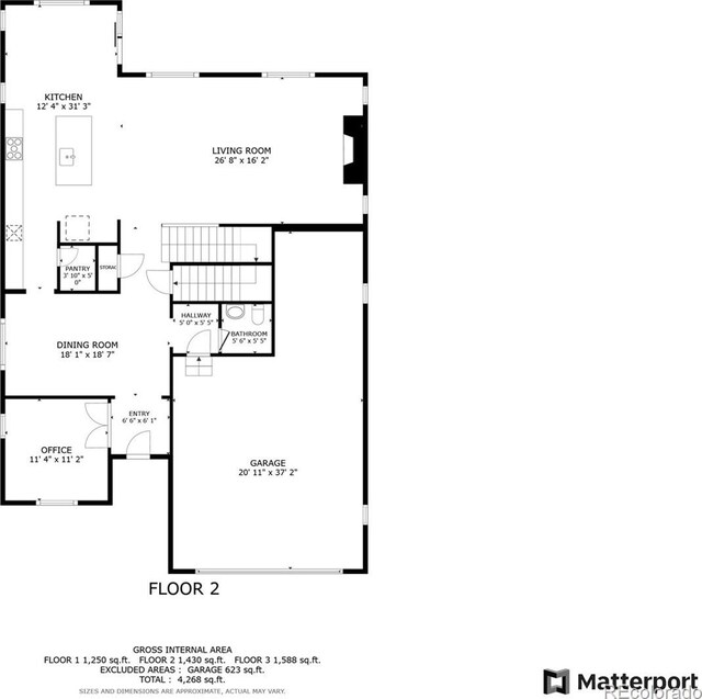 10659 Montecito Dr, Lone Tree, CO 80124 - property floor plan