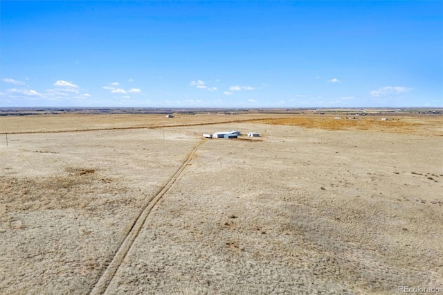 exterior space featuring a rural view