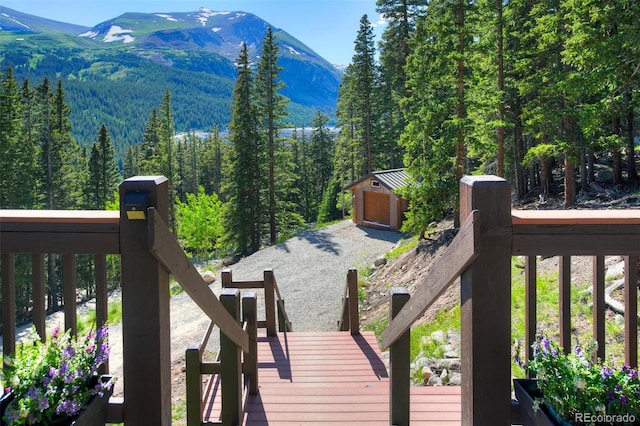 property view of mountains