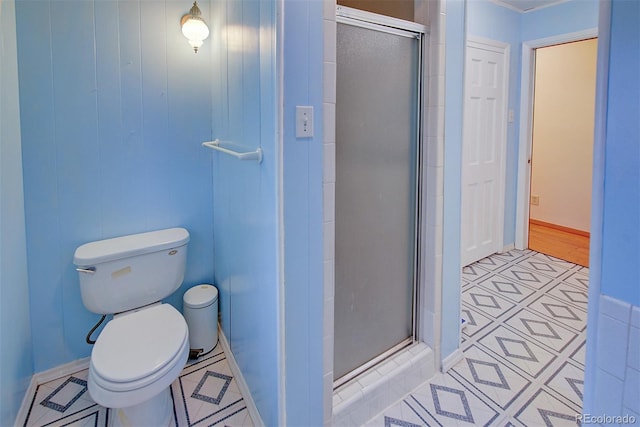 8300 W 67th Ave, Arvada, CO 80004 - full bathroom with a shower stall and tile patterned flooring