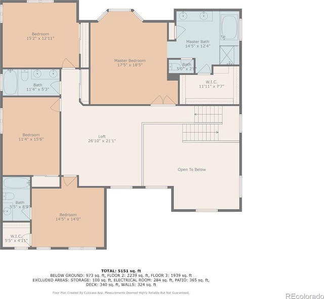22227 E Hinsdale Ave, Aurora, CO 80016 - property floor plan