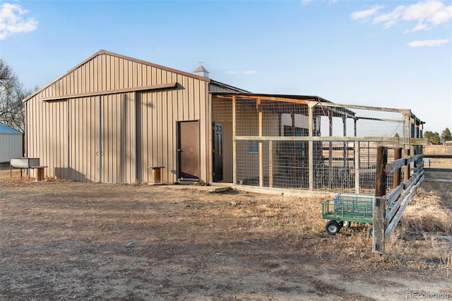 view of outbuilding with an outdoor structure