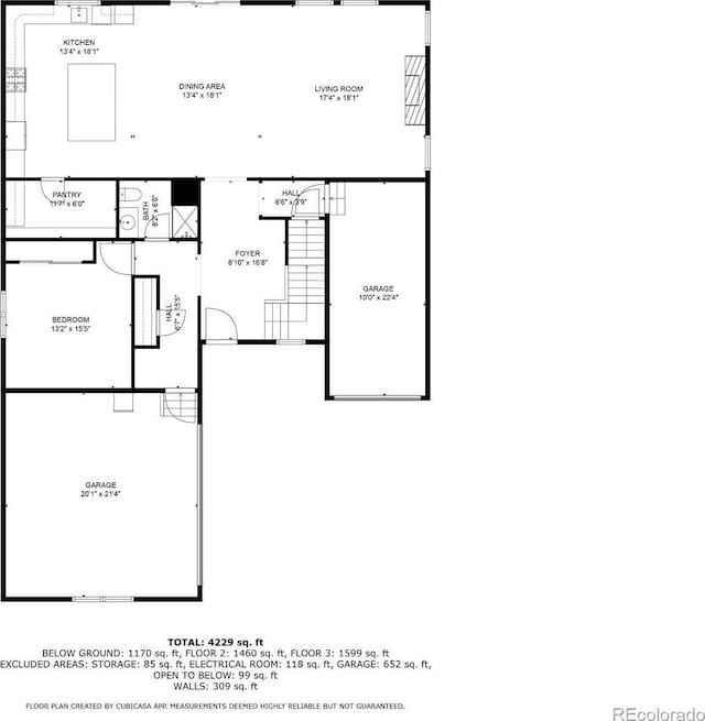 5840 Longs Peak St, Brighton, CO 80601 - view of floor plan / room layout
