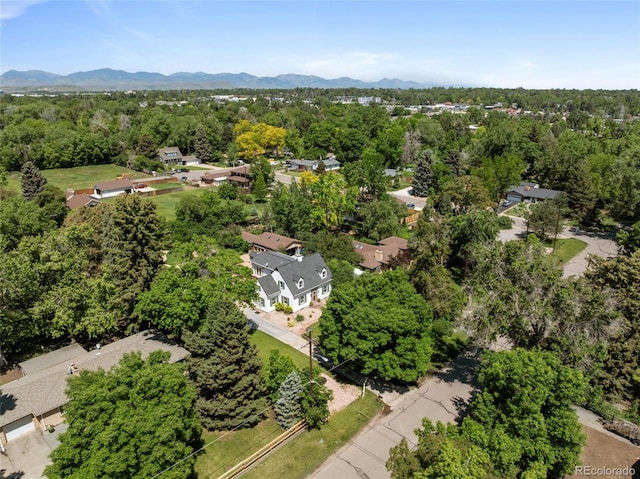 1033 Estes St, Lakewood, CO 80215 - bird's eye view of a mountain backdrop