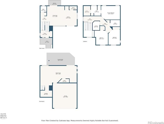 239 S Old Hammer St, Aurora, CO 80018 - view of property floor plan
