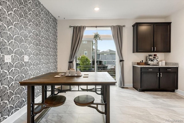 239 S Old Hammer St, Aurora, CO 80018 - dining space with baseboards and recessed lighting