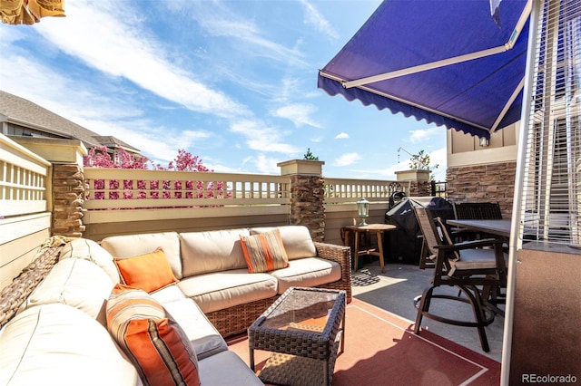 4712 Raven Run, Broomfield, CO 80023 - view of patio / terrace featuring outdoor lounge area