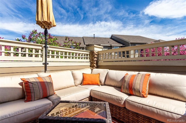 4712 Raven Run, Broomfield, CO 80023 - view of patio with an outdoor living space
