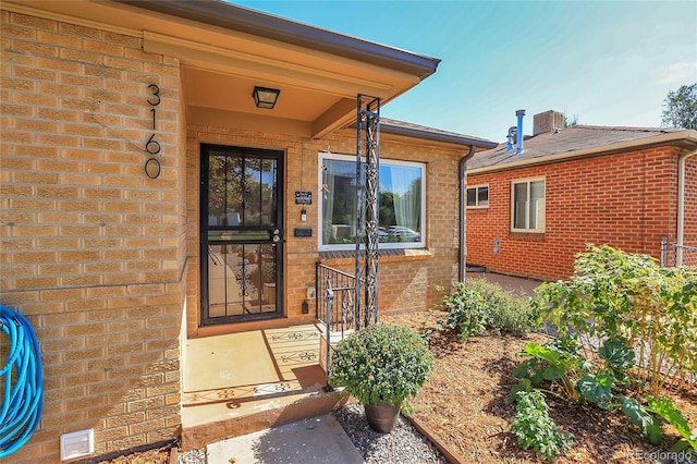 view of property entrance