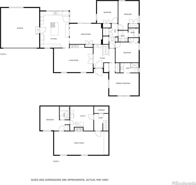 3756 S Forest Way, Denver, CO 80237 - home floor plan