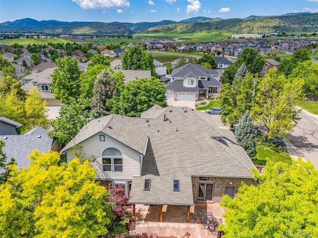 6506 S Robb Way, Littleton, CO 80127 - aerial view of residential area with a mountain backdrop