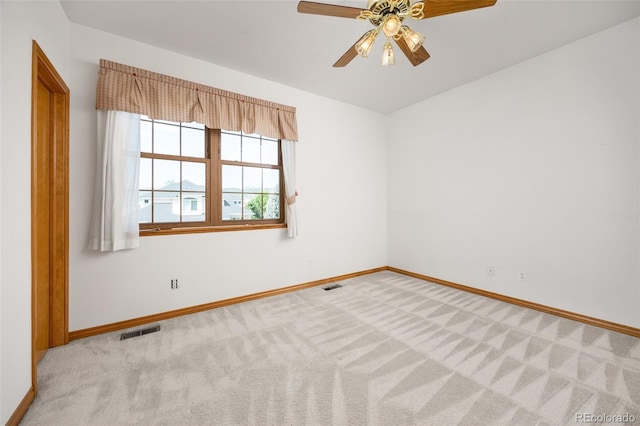 6506 S Robb Way, Littleton, CO 80127 - empty room featuring carpet floors and ceiling fan
