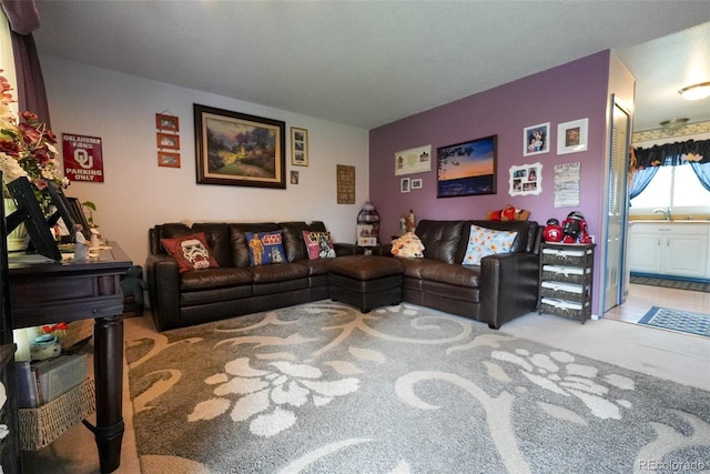 19258 E Kansas Dr, Aurora, CO 80017 - living area featuring carpet flooring