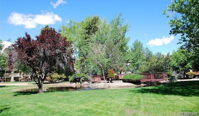 1300 S Parker Rd Unit 110, Denver, CO 80231 - surrounding community with a yard