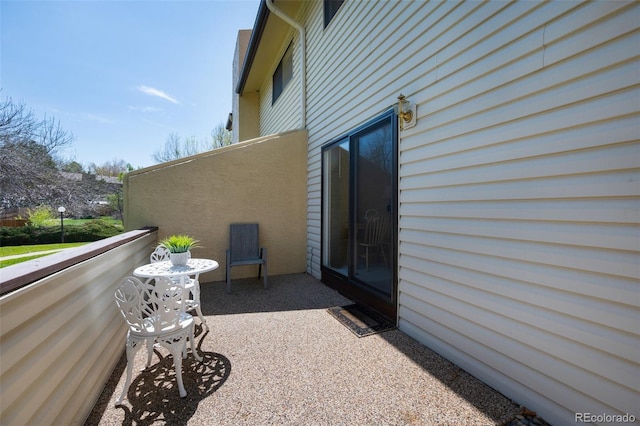 5082 Masheena Ln Unit 4, Colorado Springs, CO 80917 - view of patio / terrace featuring a balcony